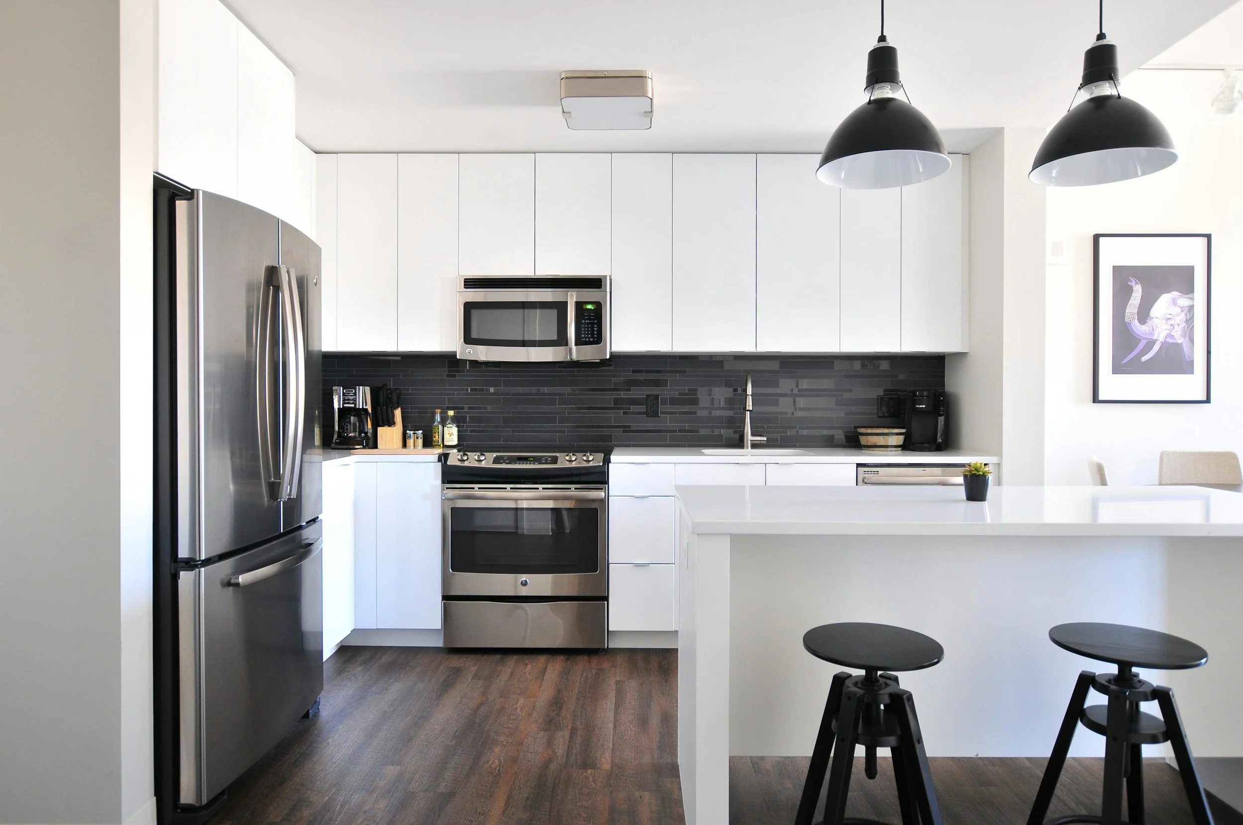 Modern kitchen interior